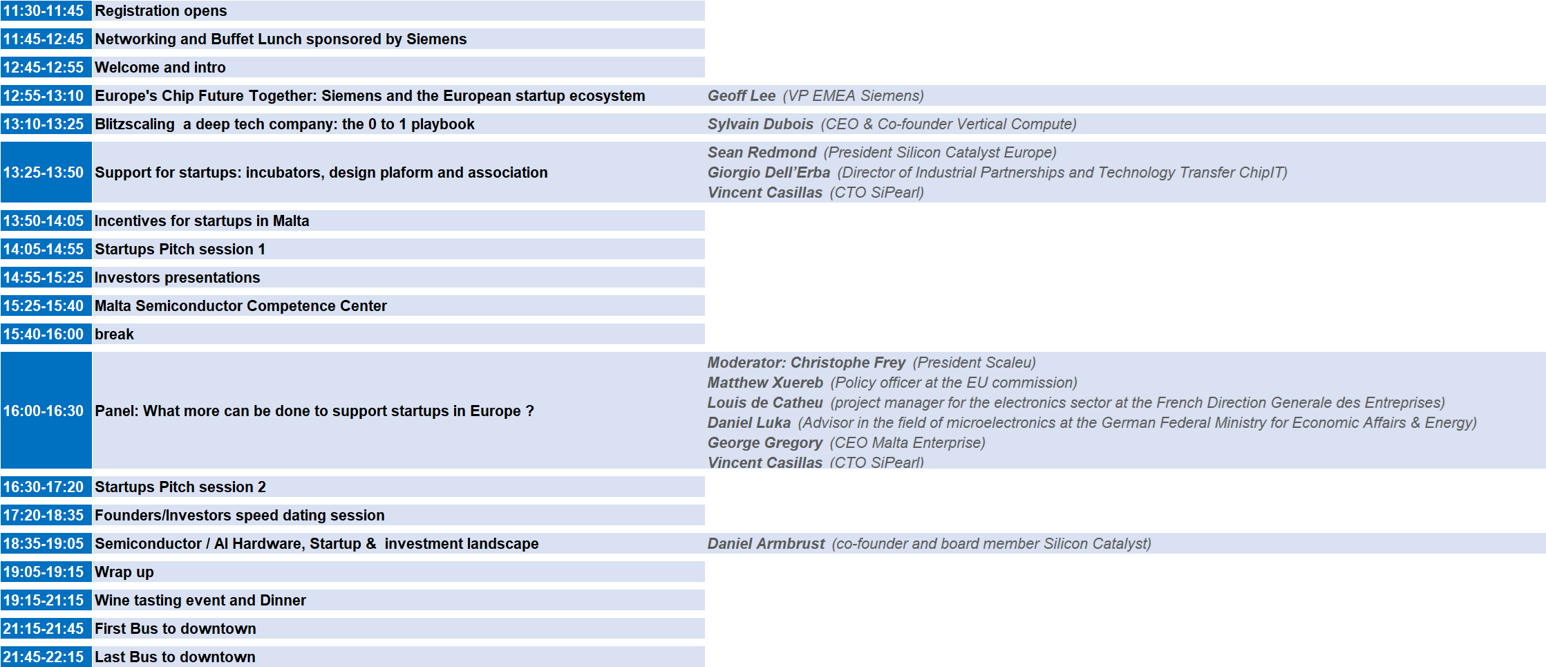 FSNP 2026 Agenda